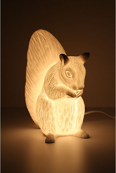 squirrel lamp