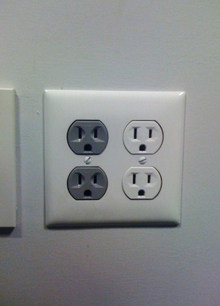 angry electrical outlets