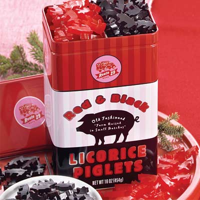 licorice pigs