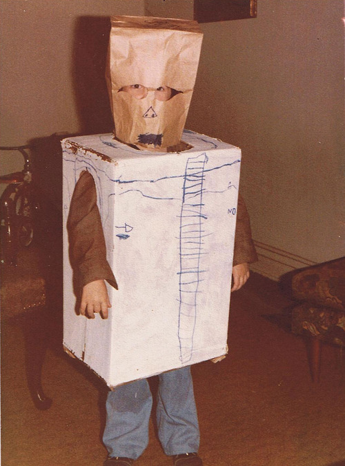 handmade robot costume