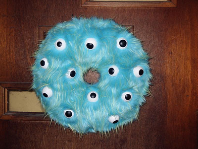 eyeball wreath
