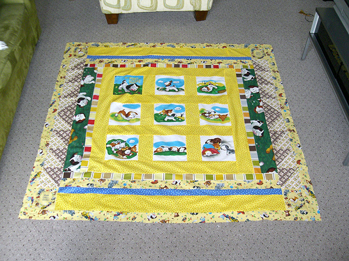 golden books quilt