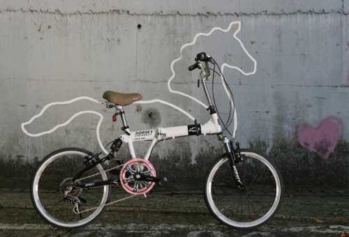 horse bicycle