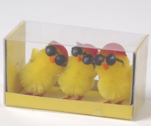 chenille chicks wearing sunglasses