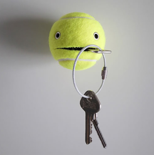 mr. wilson tennis ball hanger