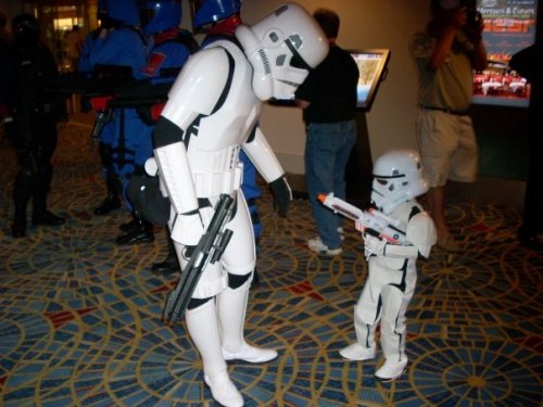 father and son stormtrooper costumes