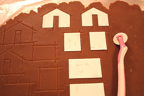 gingerbread house instructions