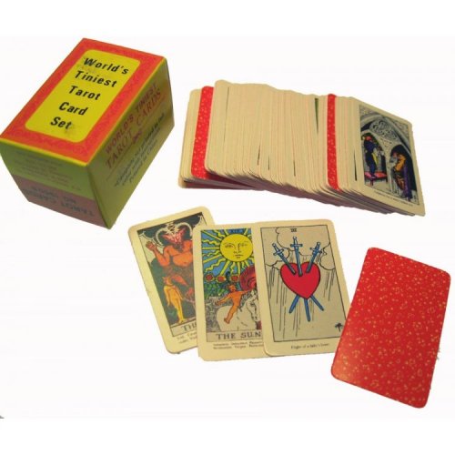 miniature tarot cards